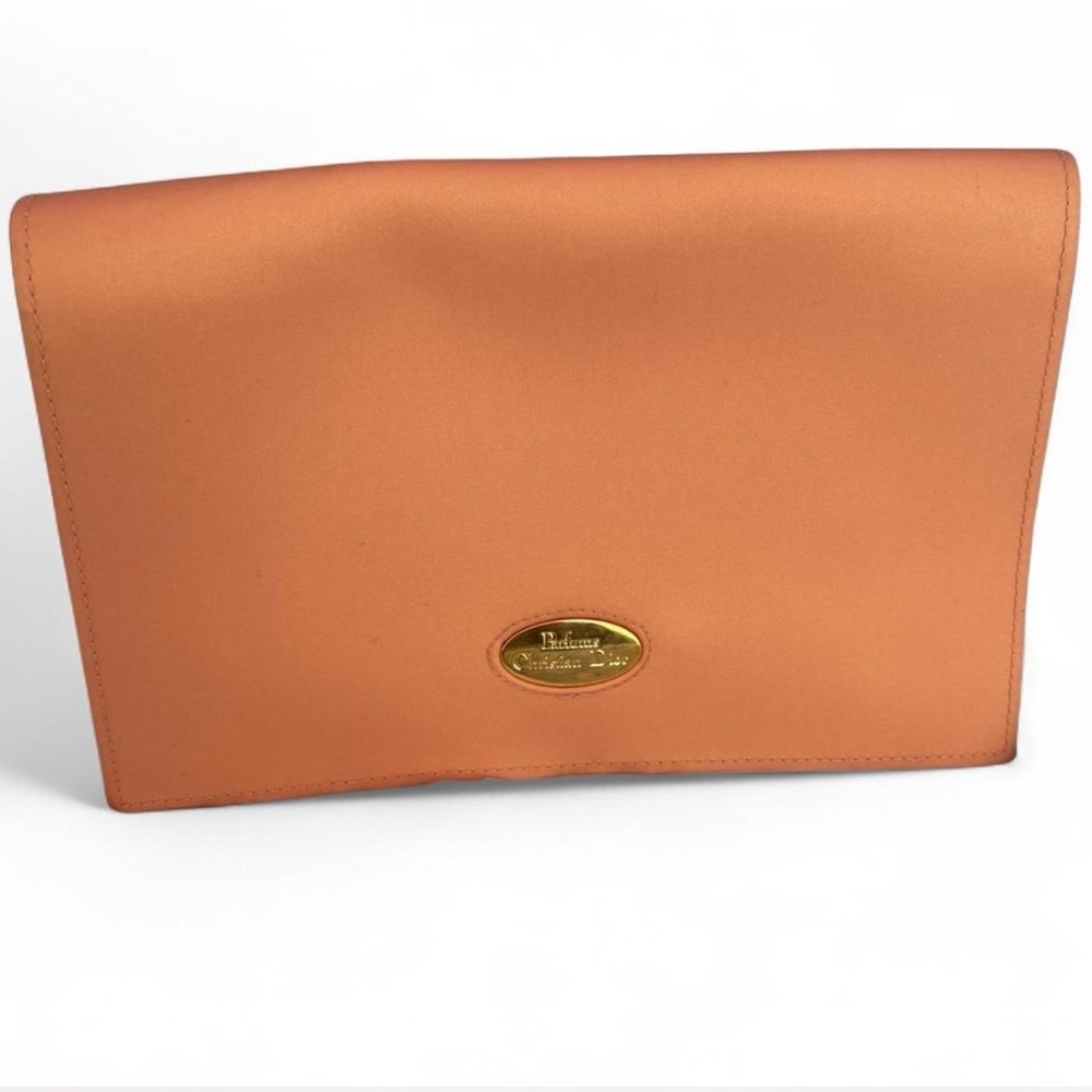 Light pearly Orange Christian Dior Parfum nylon bag